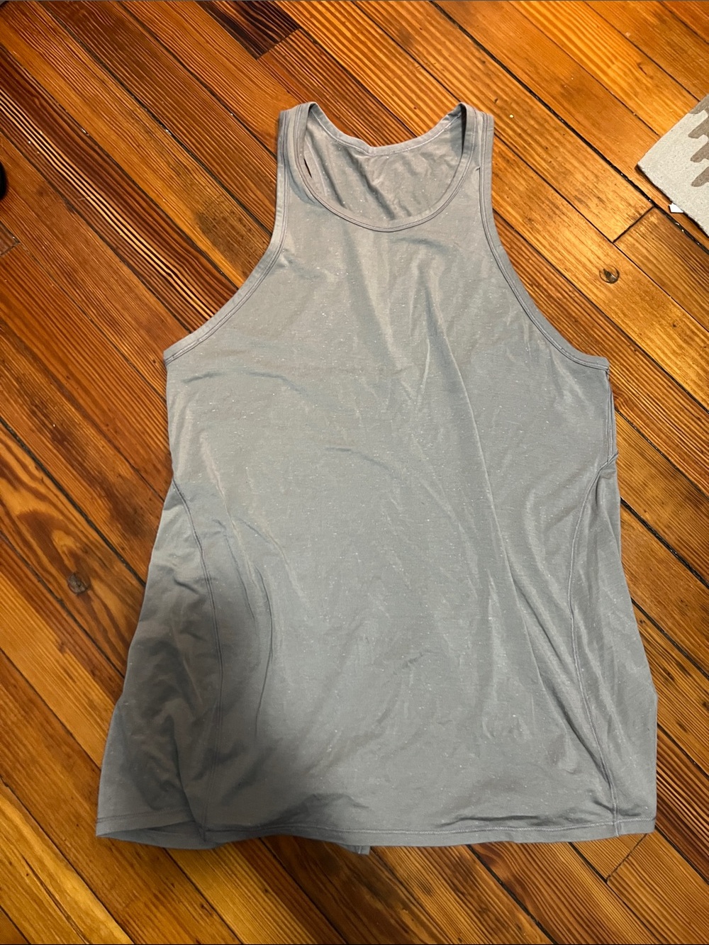 LULULEMON split back tank top workout yoga open back size M 8